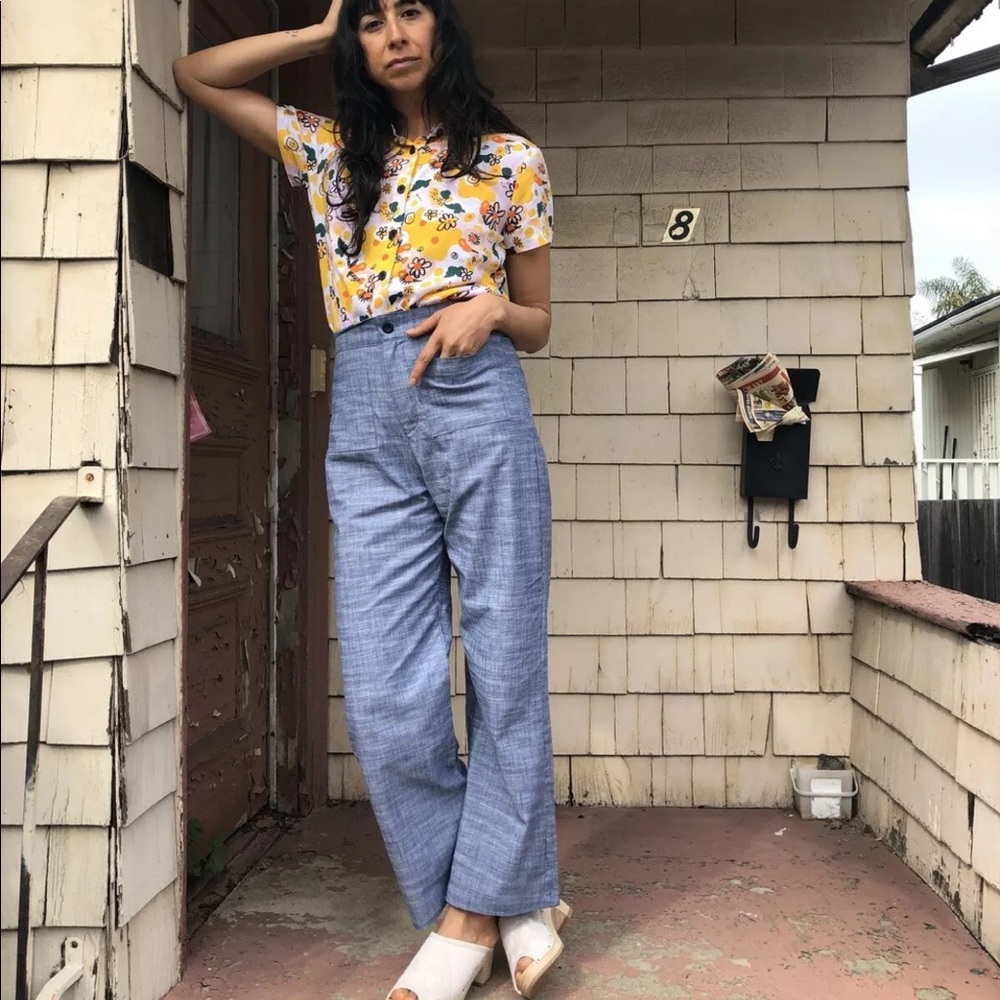 Nooworks Casual Bell Bottoms Chambary XL NWT